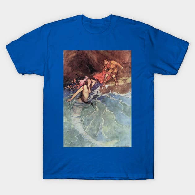 The Yellow Dwarf - Warwick Goble T-Shirt by forgottenbeauty